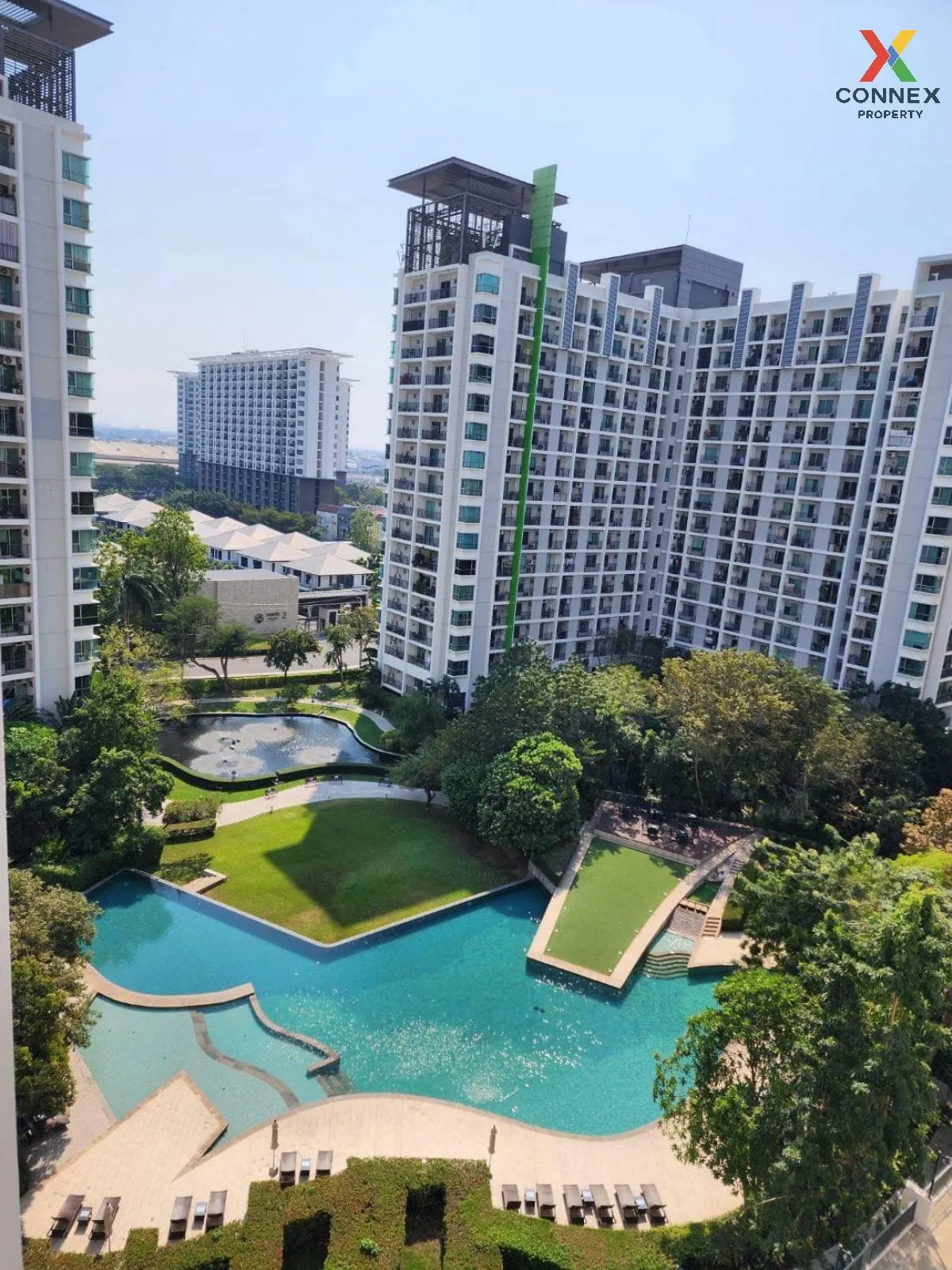 For Rent Condo , The Parkland Srinakarin Lakeside , Bang Na , Don Mueang , Samut Prakarn , CX-92206