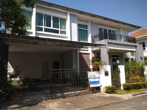 For Sale House , Bangkok Boulevard Pinklao-Petchkasem , wide frontage , Krathum Lom , Sam Phran , Nakhon Pathom , CX-92531