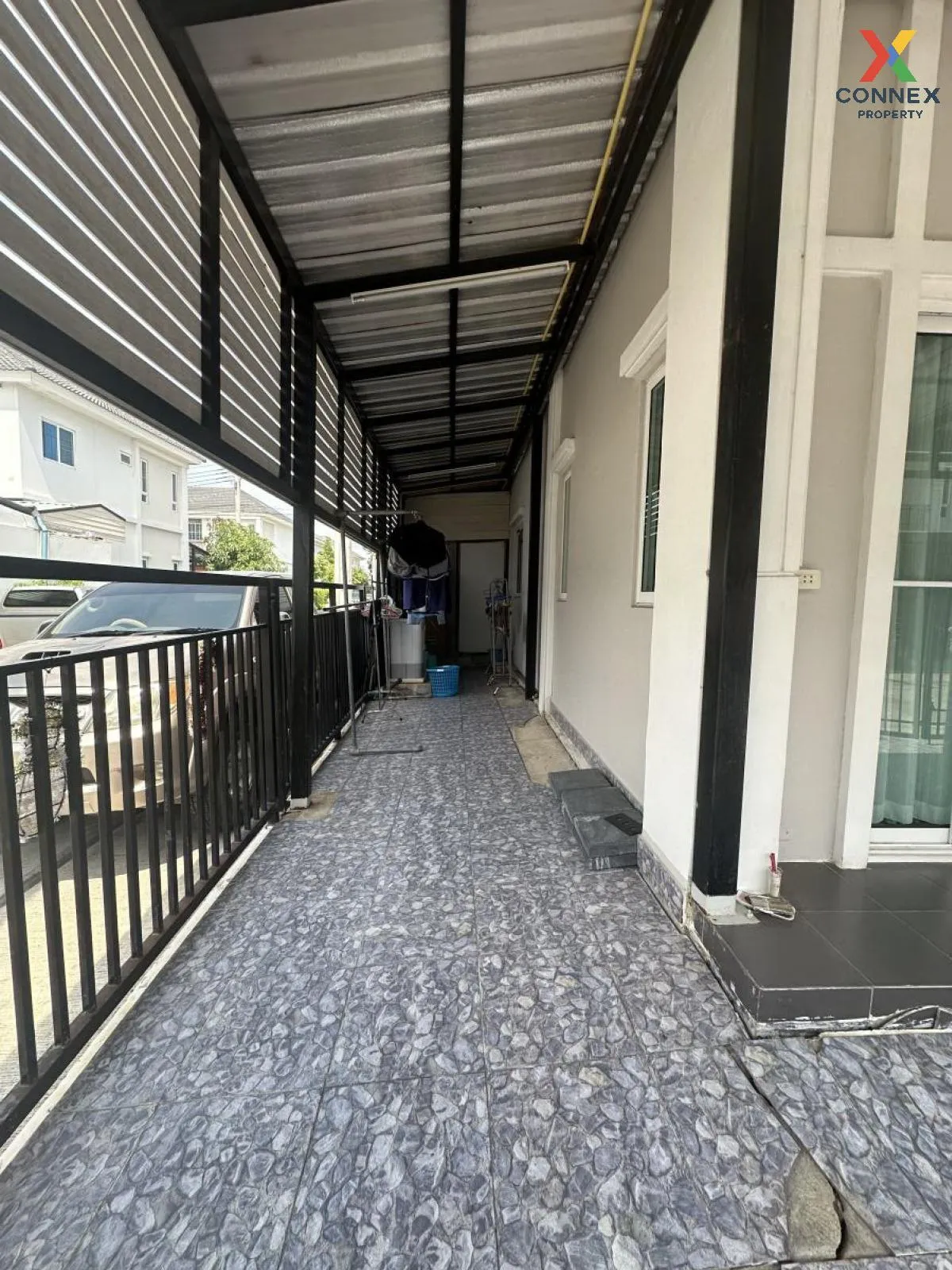 For Sale Townhouse/Townhome  , The Connect Suvarnabhumi 2 , corner unit , Racha Thewa , Bang Phli , Samut Prakarn , CX-92803