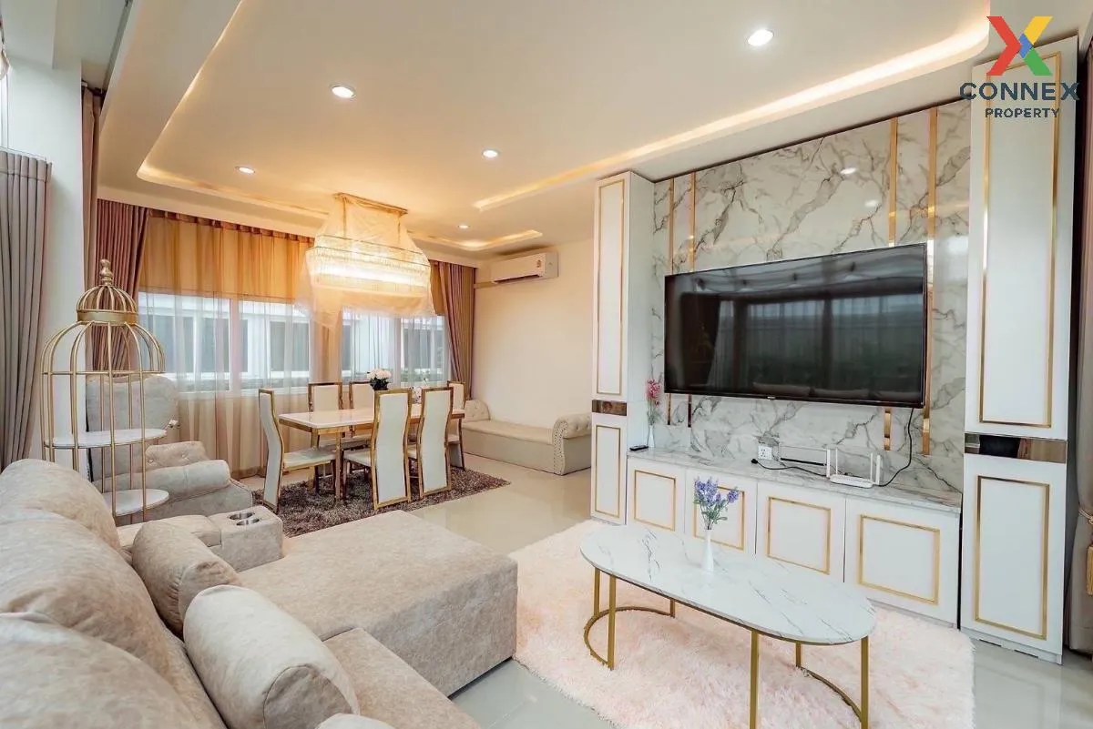 For Sale House , Grandio Ramintra – Wongwaen , corner unit , Tha Raeng , Bang Khen , Bangkok , CX-93488