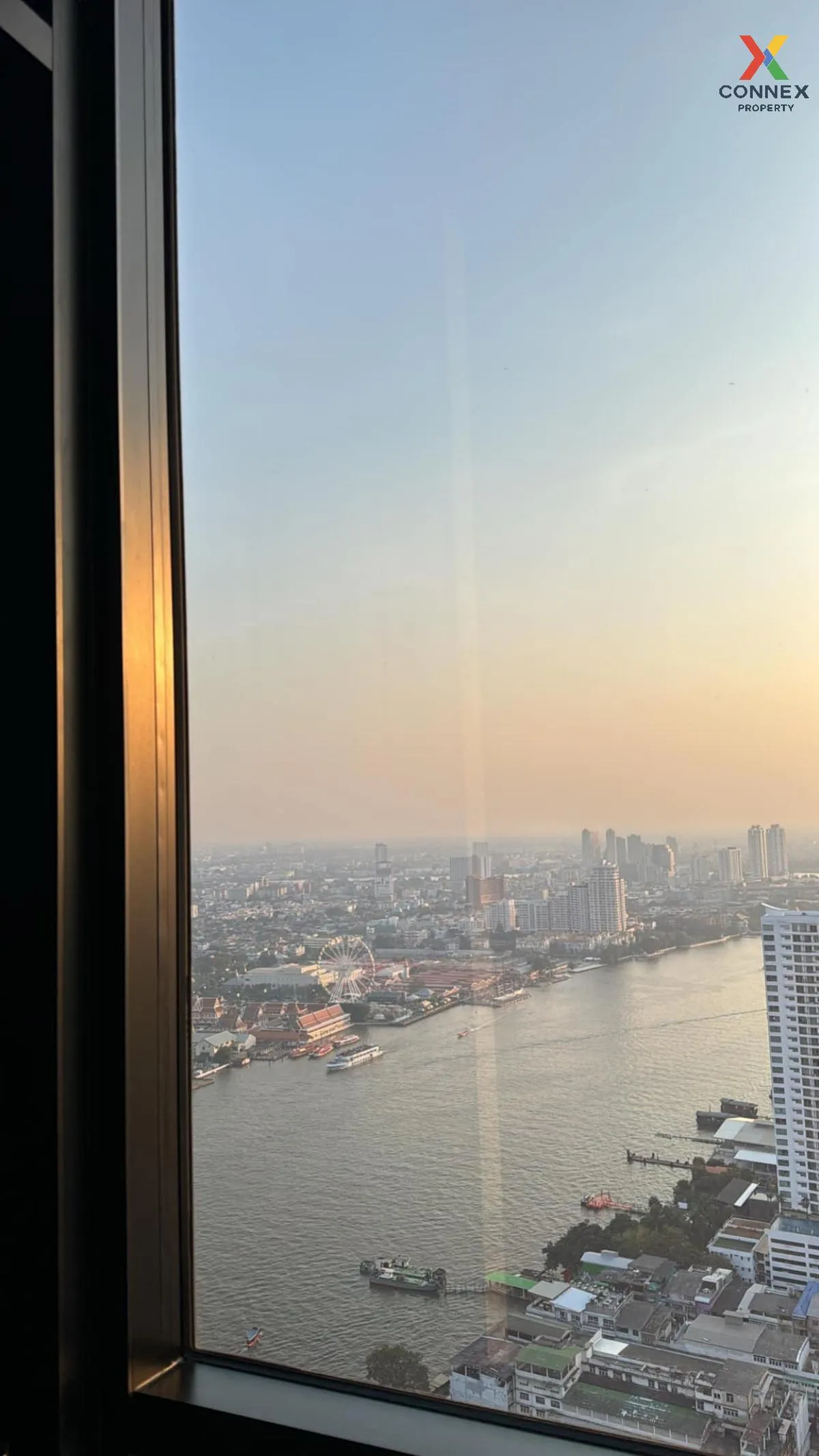 For Sale Condo , Chapter Charoennakhorn-Riverside , high floor , river view , BTS-Krung Thon Buri , Bang Lamphu Lang , Khlong San , Bangkok , CX-93654