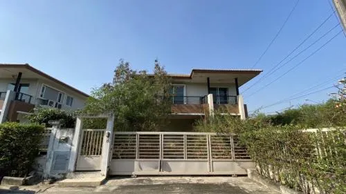 For Sale House , HOME ON GREEN THANYATHANI , corner unit , wide frontage , Lat Sawai , Lam Luk Ka , Pathum Thani , CX-94082