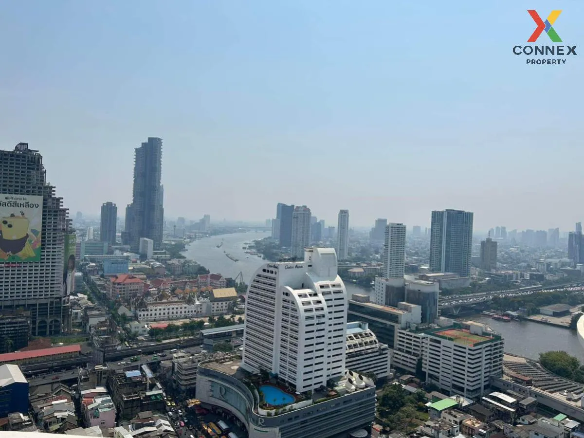 For Sale Condo , State Tower , high floor , river view , BTS-Saphan Taksin , Silom , Bang Rak , Bangkok , CX-94292