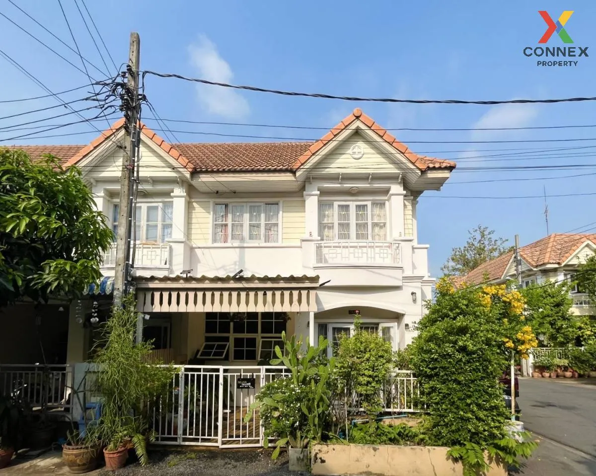 For Sale Townhouse/Townhome  , Baan Pieamsuk 2 , nice view , corner unit , Bang Mae Nang , Bang Yai , Nonthaburi , CX-94524