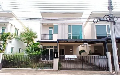 For Sale House , The Exclusive Wongwaen-Ramintra , wide frontage , MRT-Khu Bon , Tha Raeng , Bang Khen , Bangkok , CX-94890