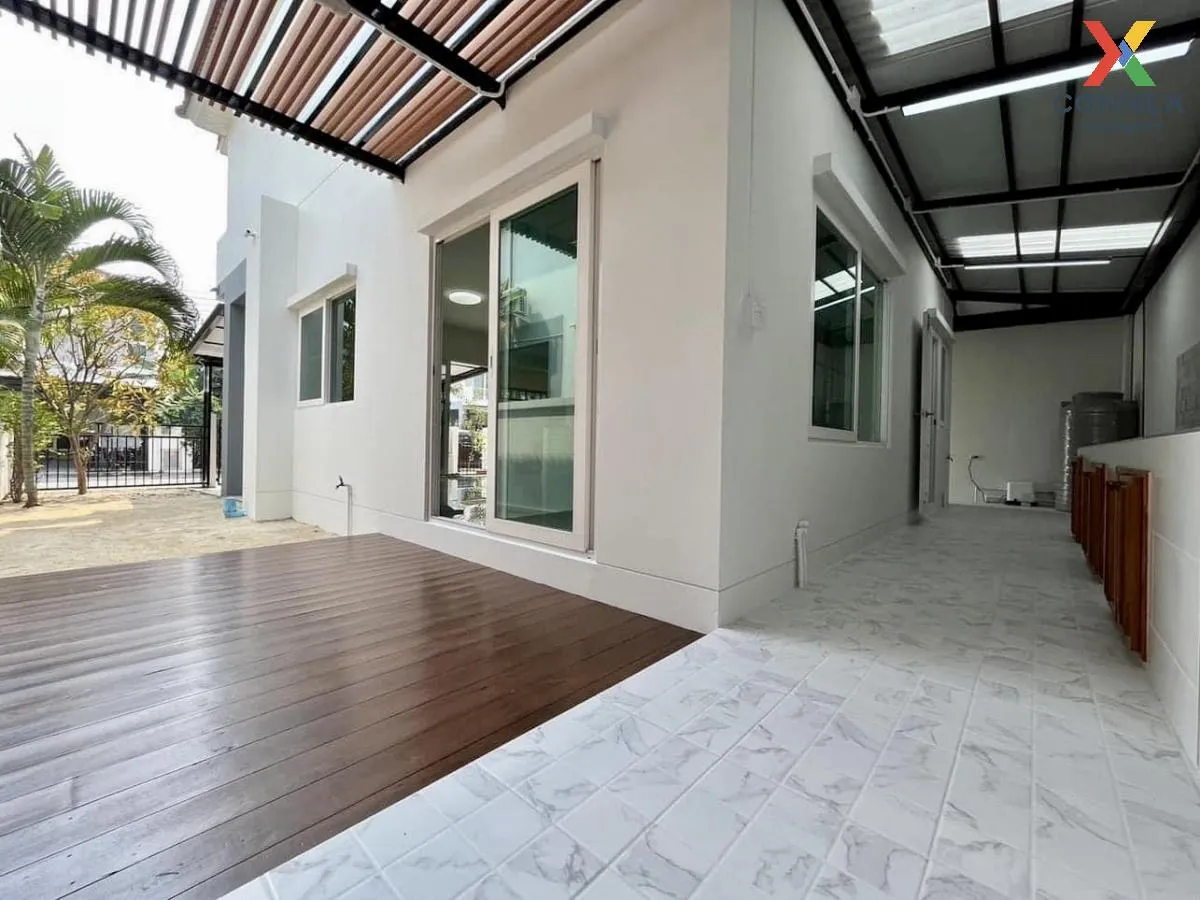 For Sale House , Supalai Garden Ville Prachauthit-Suksawat , wide frontage , newly renovated , Klat Luang , Phra Pradaeng , Samut Prakarn , CX-94957