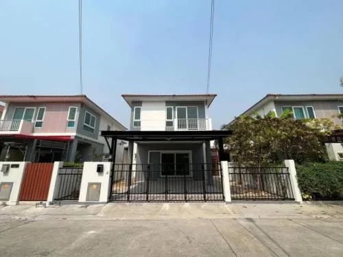 For Sale House , Supalai Garden Ville Prachauthit-Suksawat , wide frontage , newly renovated , Klat Luang , Phra Pradaeng , Samut Prakarn , CX-94957