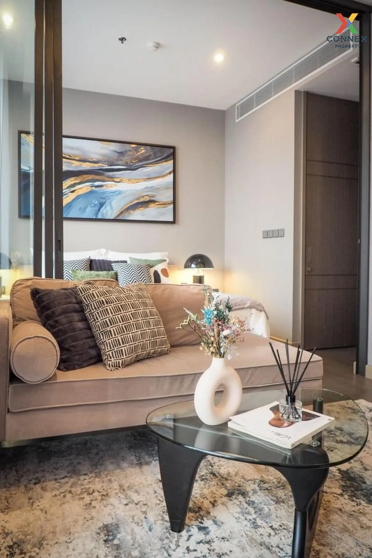 For Rent Condo , The Esse at Singha Complex , MRT-Phetchaburi , Bang Kapi , Huai Khwang , Bangkok , CX-95313 3