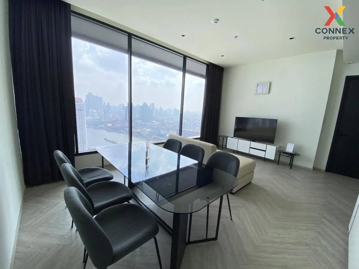 For Rent Condo , Chapter Charoennakhorn-Riverside , high floor , river view , BTS-Krung Thon Buri , Bang Lamphu Lang , Khlong San , Bangkok , CX-95584 4