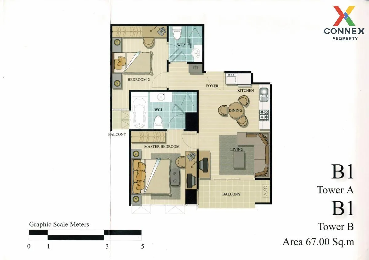 For Sale Condo , Baan klang krung Siam Pathumwan , BTS-Ratchathewi , Thung Phaya Thai , Rat Thewi , Bangkok , CX-95843