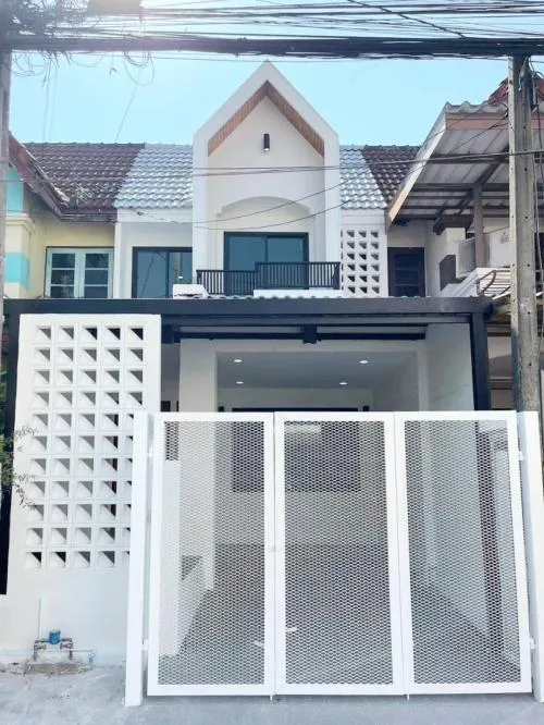 For Sale Townhouse/Townhome  , Baan VK Home , newly renovated , Tha Kham , Bang Khun Thian , Bangkok , CX-96774