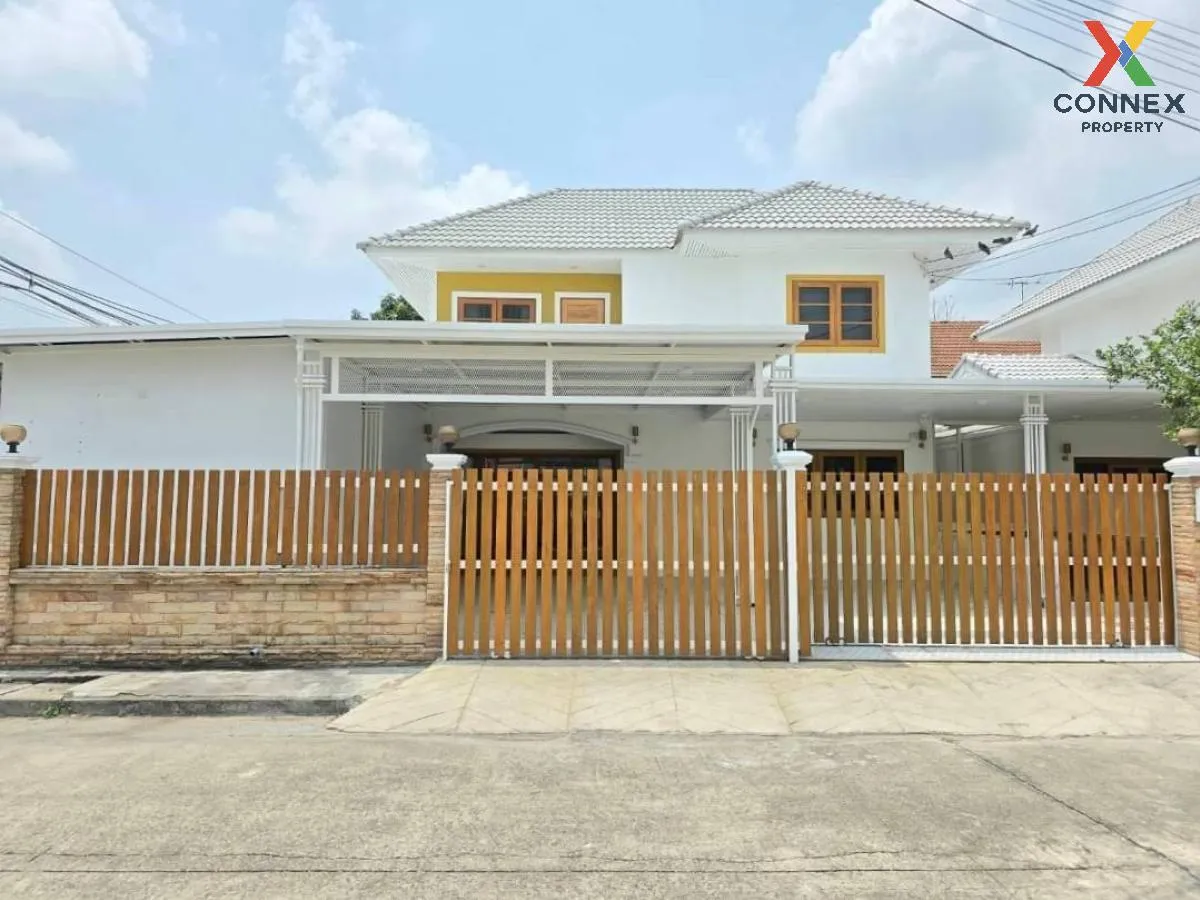 For Sale House , Baan Buathong 4 Baan Kluay-Sai Noi , corner unit , wide frontage , newly renovated , Phimonrat , Bang Bua Thong , Nonthaburi , CX-98013