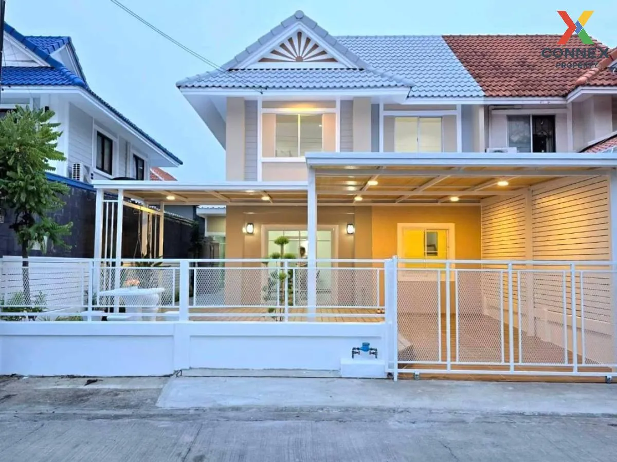 For Sale House , Baan Pruksa 33 Bangbuathong , wide frontage , newly renovated , Bang Khu Rat , Bang Bua Thong , Nonthaburi , CX-98014 1