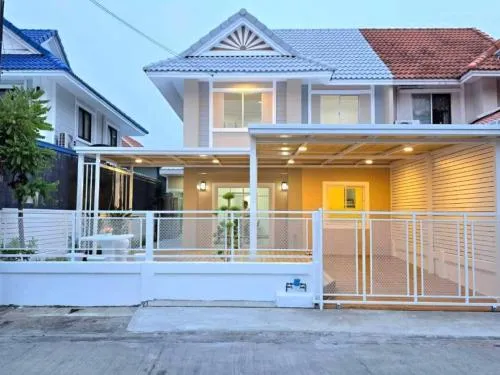 For Sale House , Baan Pruksa 33 Bangbuathong , wide frontage , newly renovated , Bang Khu Rat , Bang Bua Thong , Nonthaburi , CX-98014