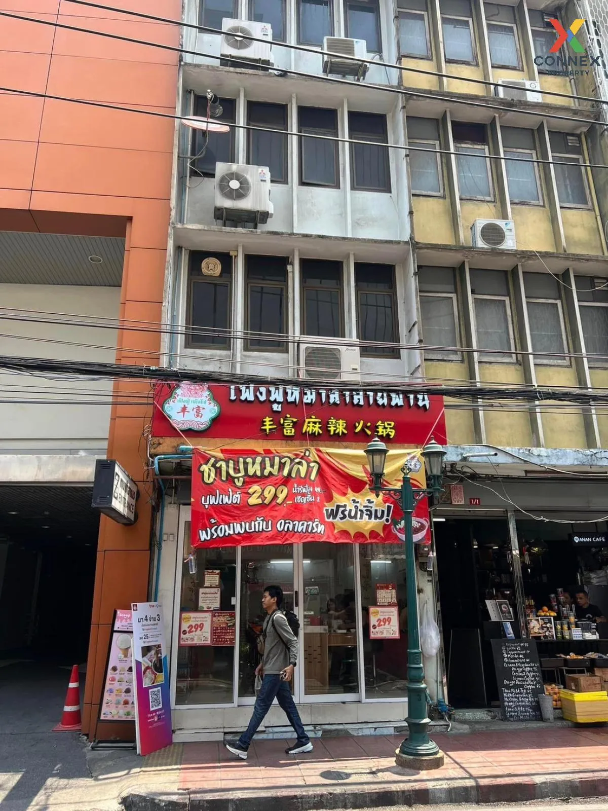 For Rent commercial building 6-story Mala Shabu shop is in Soi Saladaeng. , Silom , Bang Rak , Bangkok , CX-99648