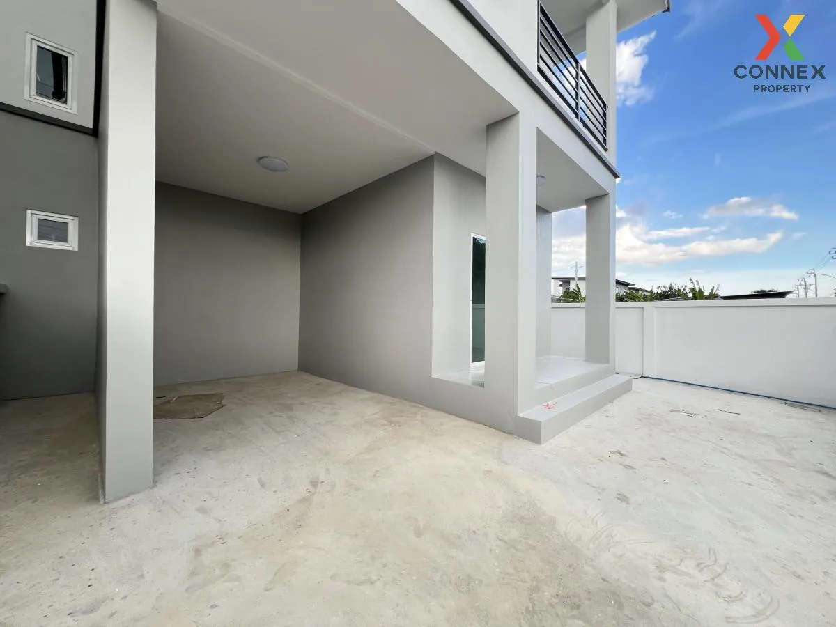 ขายบ้านแฝดสร้างใหม่ ห้องมุม ศาลากลาง บางกรวย นนทบุรี CX-99933
