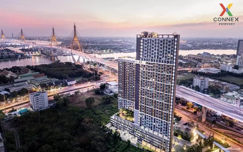 FOR SALE condo , Lumpini Place Rama 3 - Riverine , nice view , high floor , river view , Bang Phong Phang , Yannawa , Bangkok , CX-55148