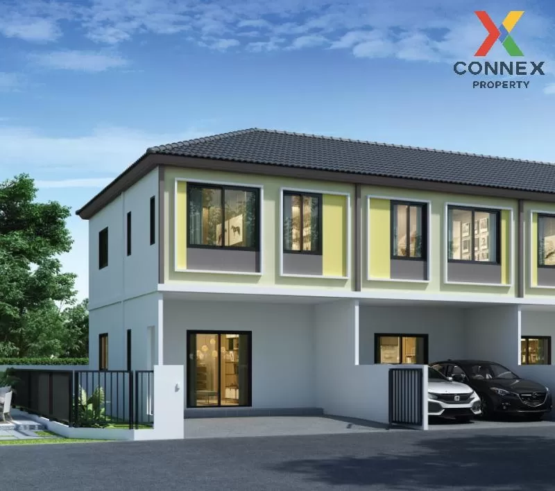 For Sale Townhouse/Townhome  , The Connect Suvarnabhumi 2 , corner unit , Racha Thewa , Bang Phli , Samut Prakarn , CX-92803