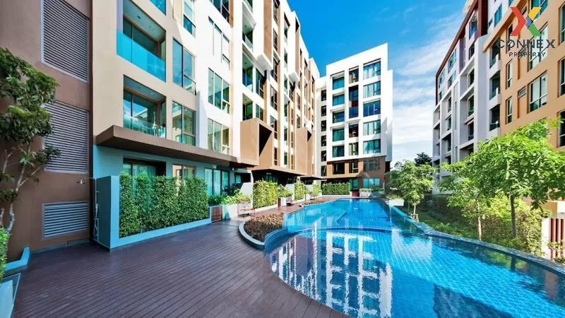 FOR SALE condo , Nice Suites Sanambinnam , Duplex , corner unit , MRT-Yaek Nonthaburi 1 , Tha Sai , Don Mueang , Nonthaburi , CX-03504