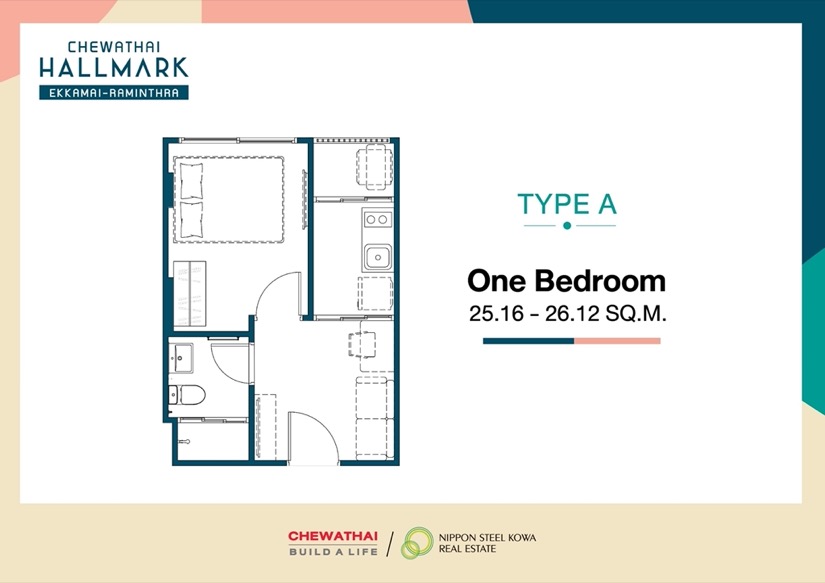 ชีวาทัย ฮอลล์มาร์ค เอกมัย-รามอินทรา Chewathai Hallmark Ekkamai - Raminth Unit Plan TYPE A 