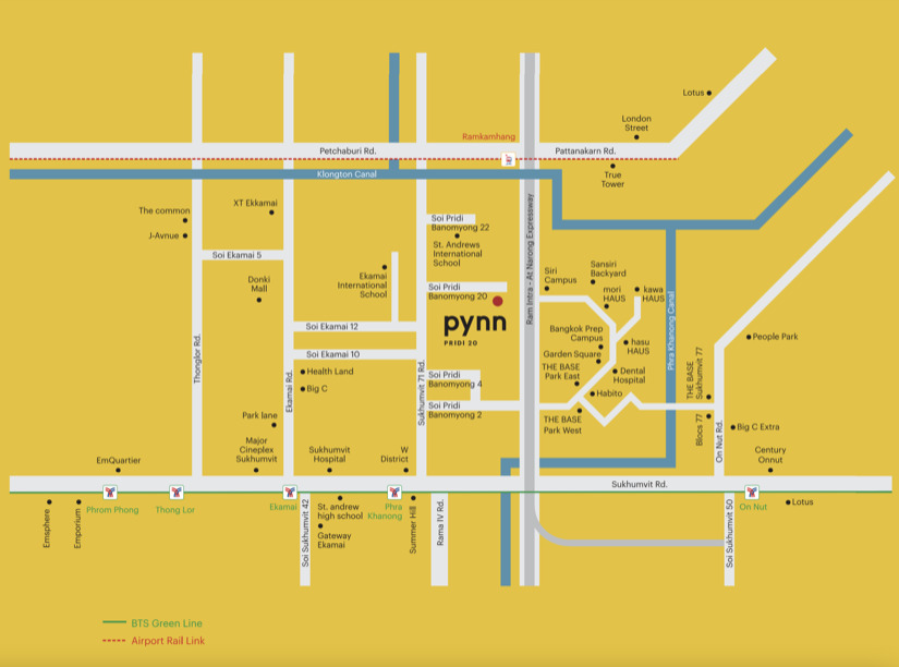  พินน์ ปรีดี 20 - Pynn Pridi 20 Map