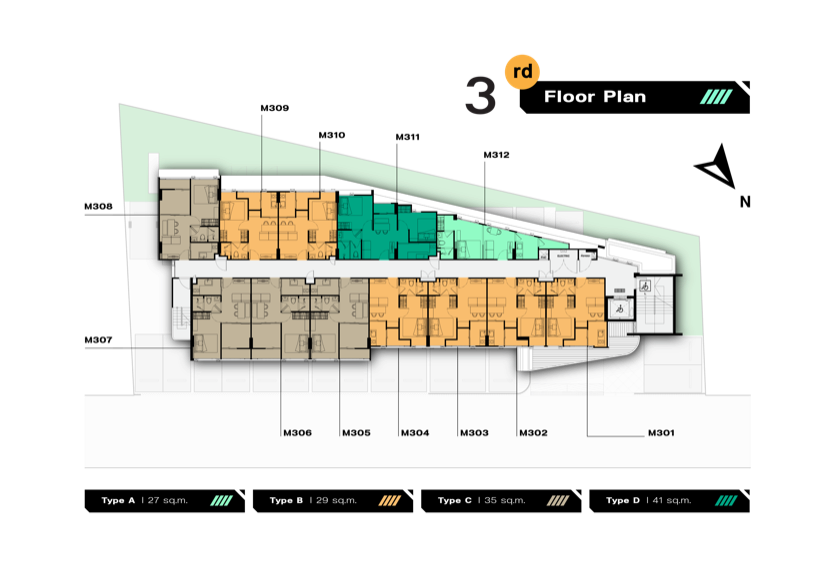 The Coopers Me Sukhumvit 62 Floor Plan 3