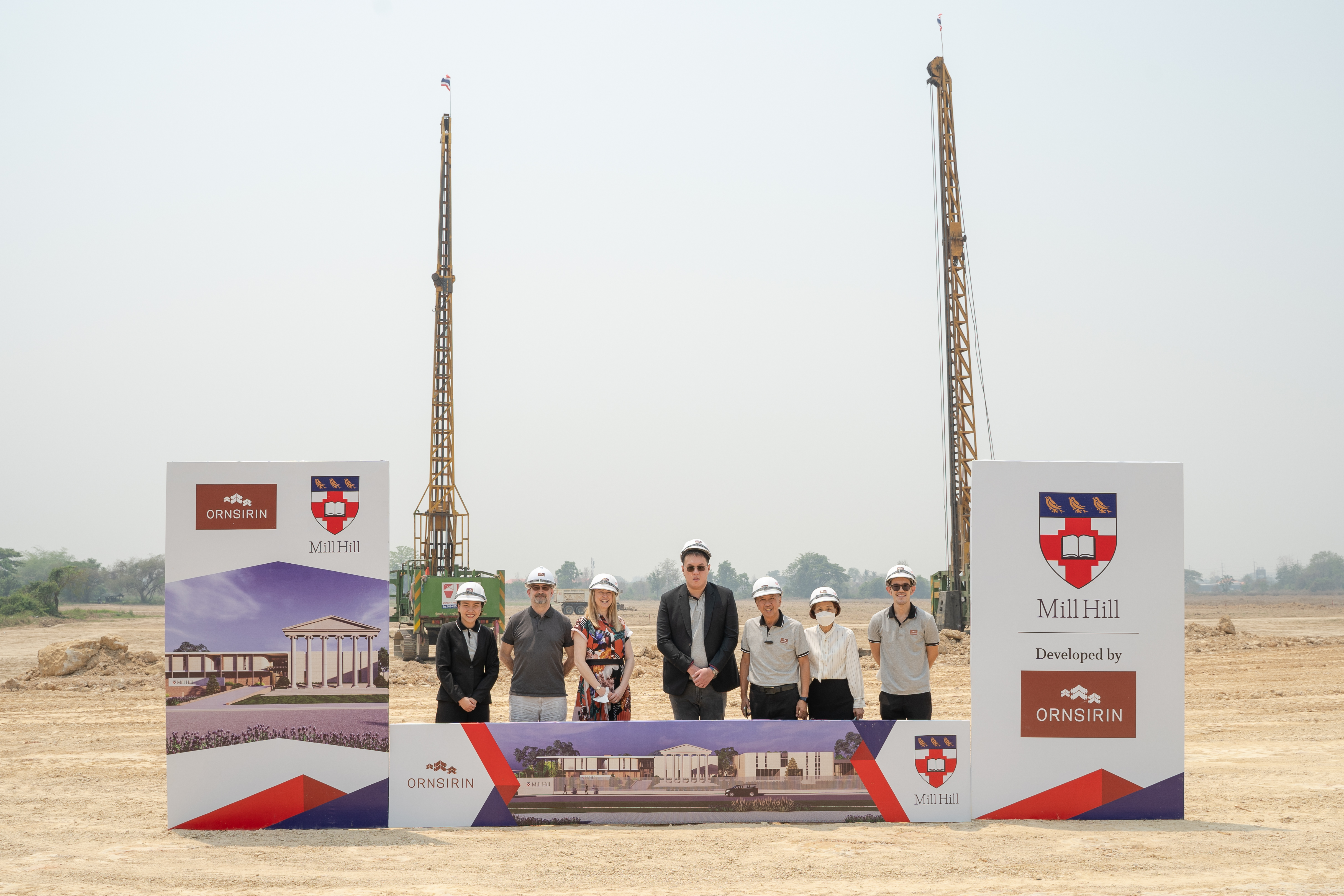 ORN เตรียมก่อสร้าง Mill Hill International School Thailand เฟสแรก