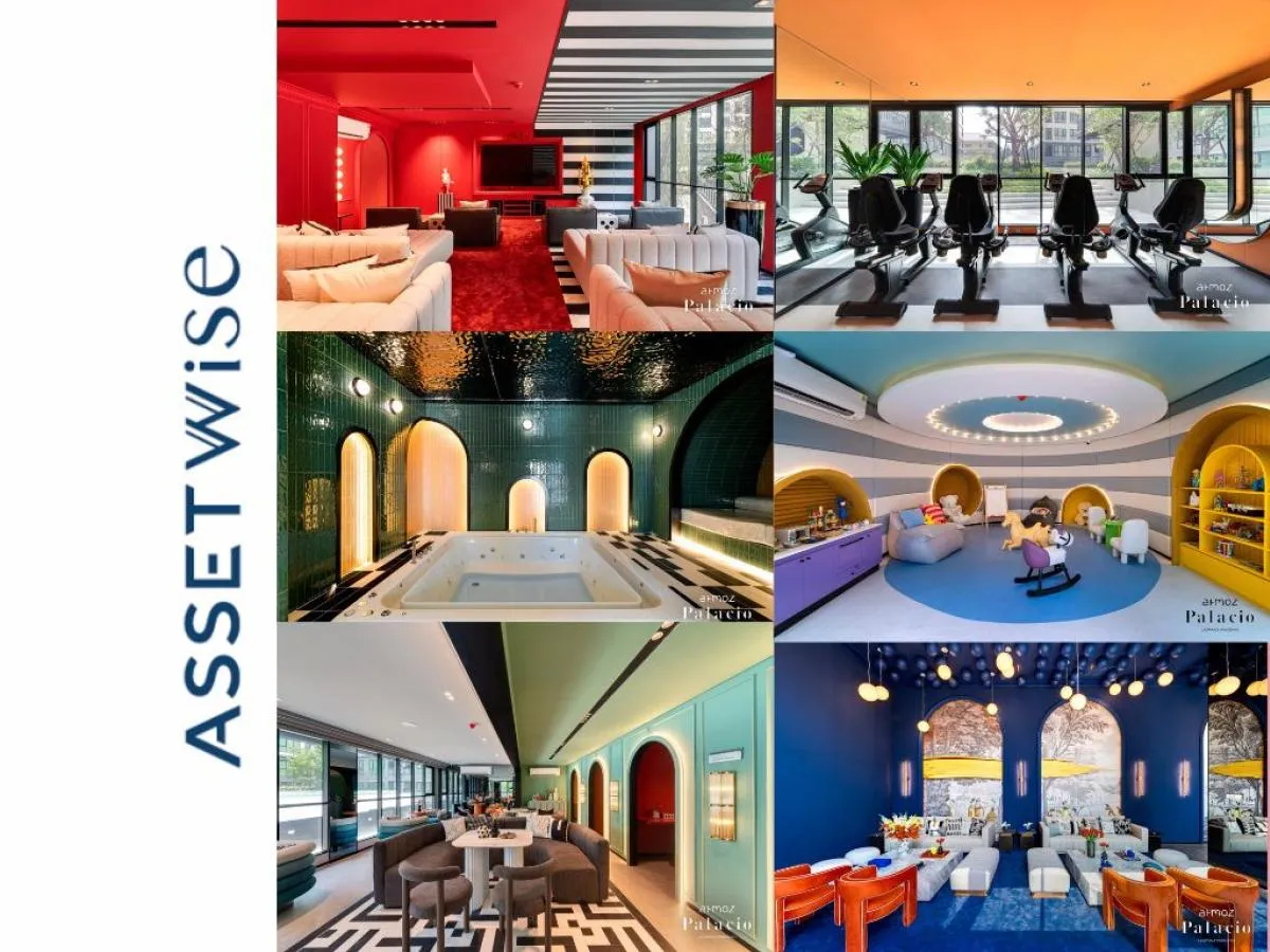 ชมส่วนกลางสุดอลัง! Atmoz Palacio ลาดพร้าว-วังหิน คอนโดใหม่สไตล์พระราชวังฝรั่งเศส