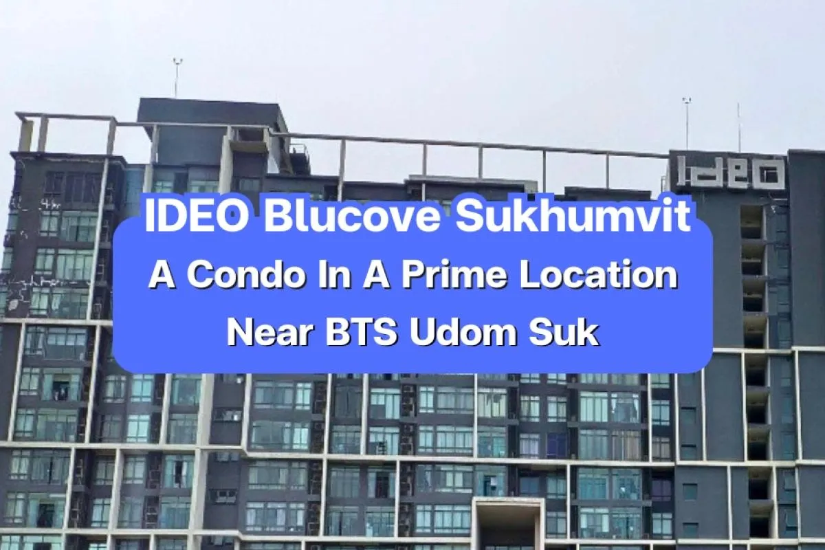 ideo blucove sukhumvit, condo sukhumvit 103, condo near bts udoms
