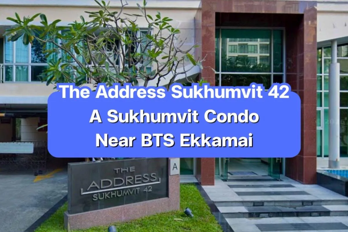 the address sukhumvit 42, condo sukhumvit 42, condo near bts ekka