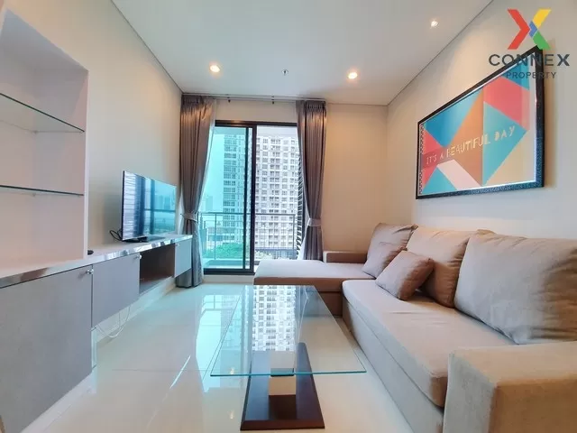 FOR RENT condo , Villa Asoke , high floor , MRT-Phetchaburi , Mak 2