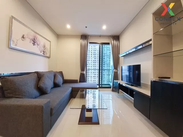 FOR RENT condo , Villa Asoke , high floor , MRT-Phetchaburi , Mak 2