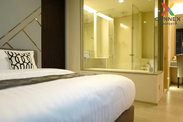 FOR RENT condo , The Esse Asoke , high floor , BTS-Asok , Khlong 