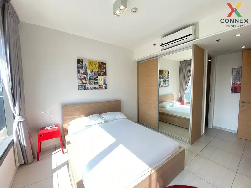 FOR RENT condo , The Lofts Ekkamai , high floor , BTS-Ekkamai , P