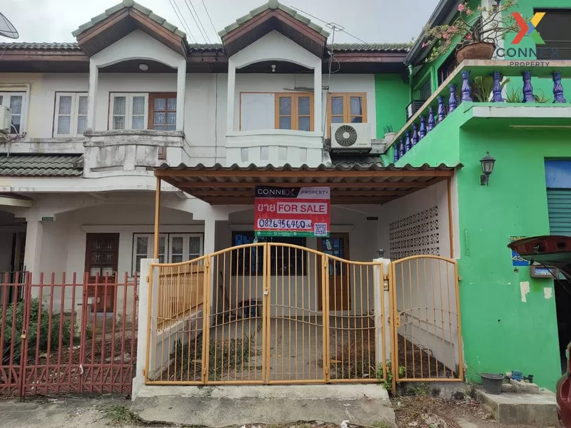 FOR SALE townhome , Baan Khajeenuch , wide frontage , Khlong Phra 1