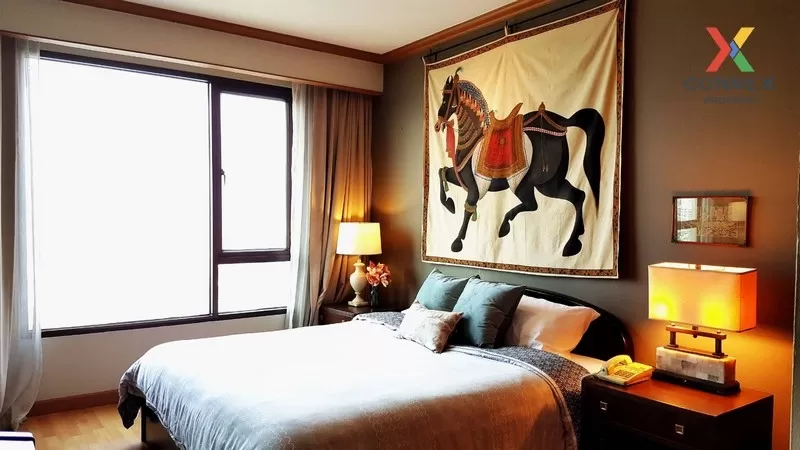 FOR RENT condo , Baan Chao Praya , Duplex , high floor , BTS-Khlo