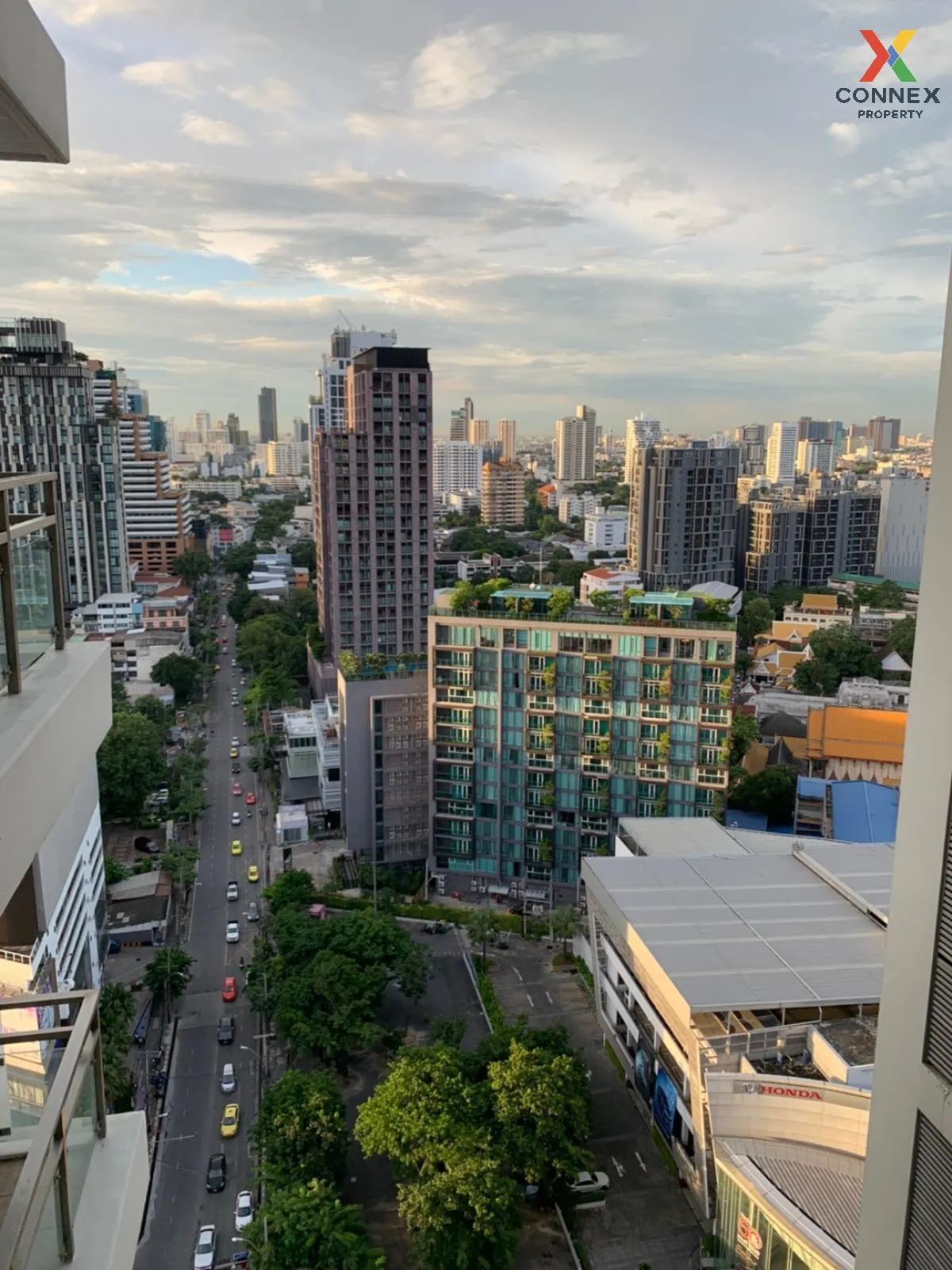 FOR RENT condo , Nusasiri Grand Condo , Duplex , high floor , BTS