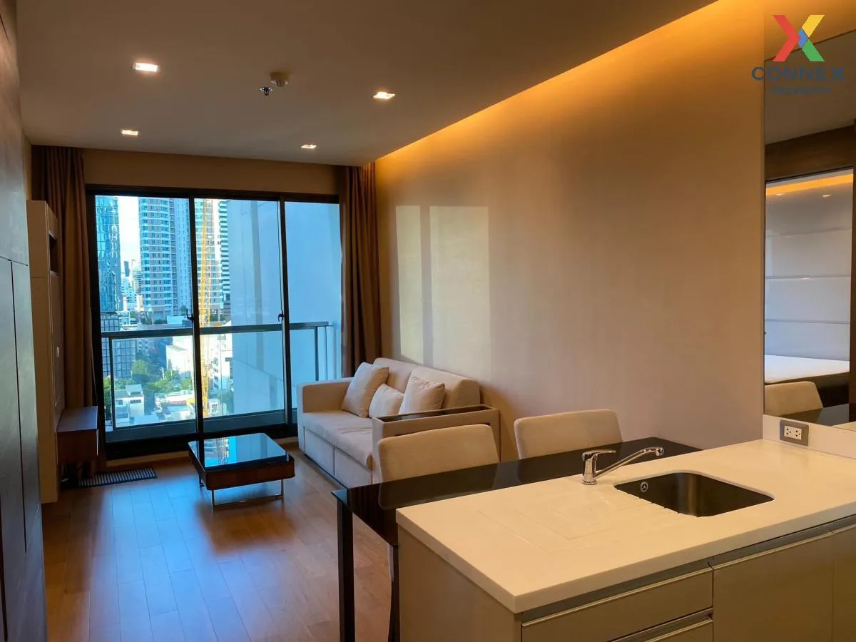 FOR RENT condo , The Address Sathorn , Duplex , high floor , BTS- 3