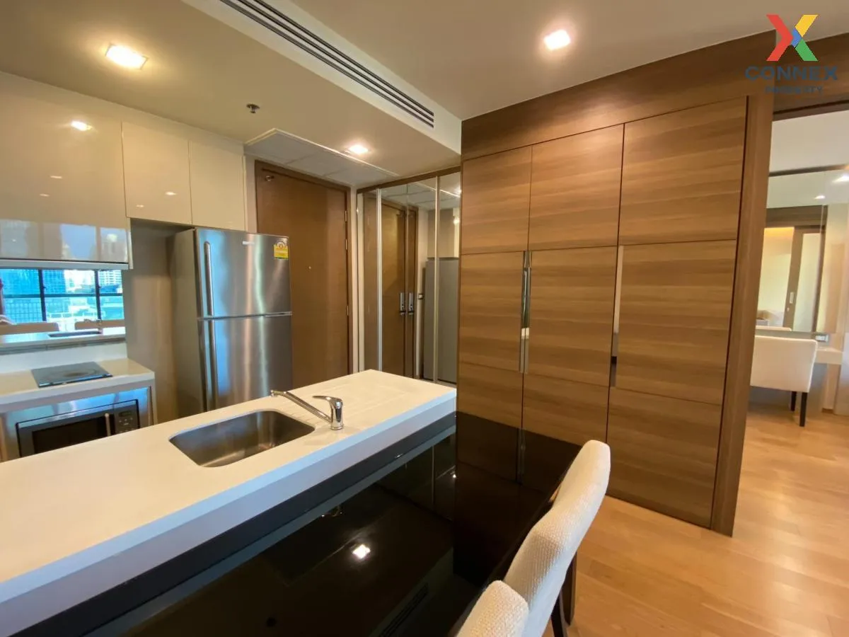 FOR RENT condo , The Address Sathorn , Duplex , high floor , BTS-