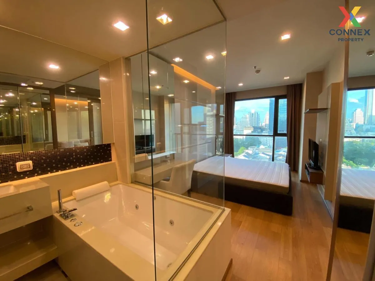 FOR RENT condo , The Address Sathorn , Duplex , high floor , BTS-