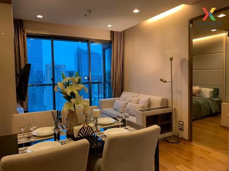 FOR RENT condo , The Address Sathorn , Duplex , high floor , BTS- 2