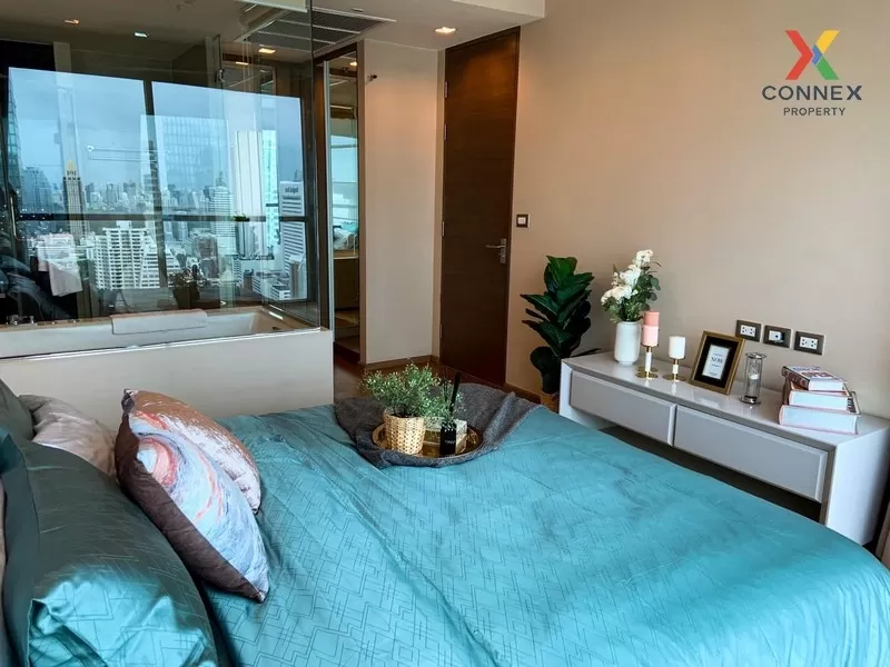 FOR RENT condo , The Address Sathorn , Duplex , high floor , BTS- 4