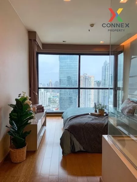 FOR RENT condo , The Address Sathorn , Duplex , high floor , BTS-