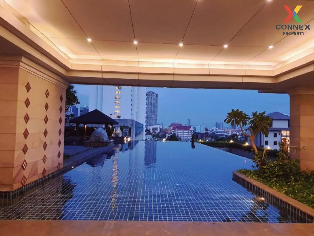 FOR RENT condo , Baan Sathorn Chaopraya , Duplex , wide frontage 