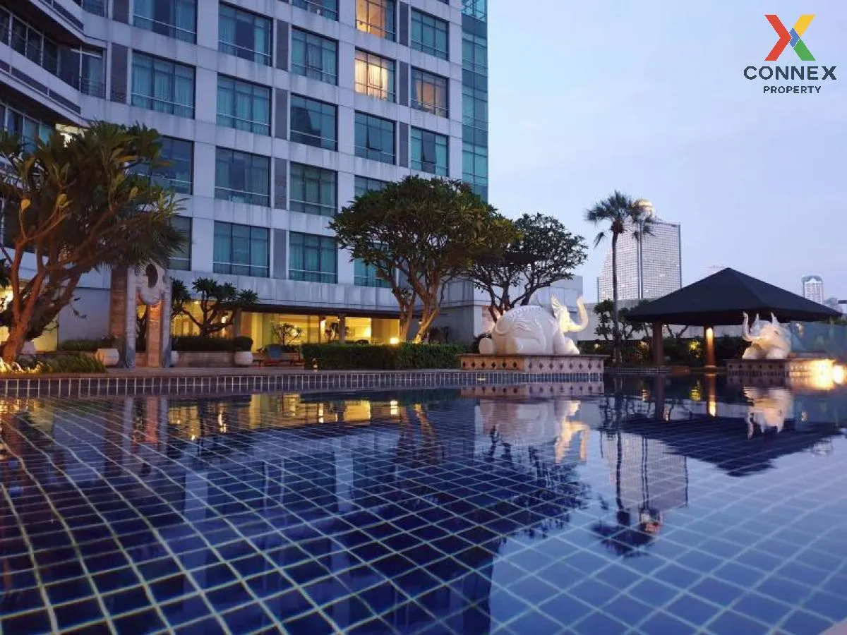 FOR RENT condo , Baan Sathorn Chaopraya , Duplex , wide frontage 