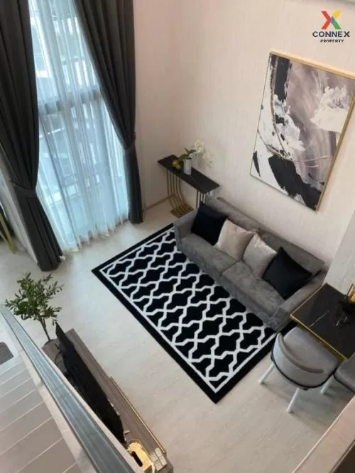 FOR RENT condo , Knightsbridge Phaholyothin Interchange , Duplex , wide frontage , BTS-Wat Phra Sri Mahathat , Anusawari , Bang Khen , Bangkok , CX-02274