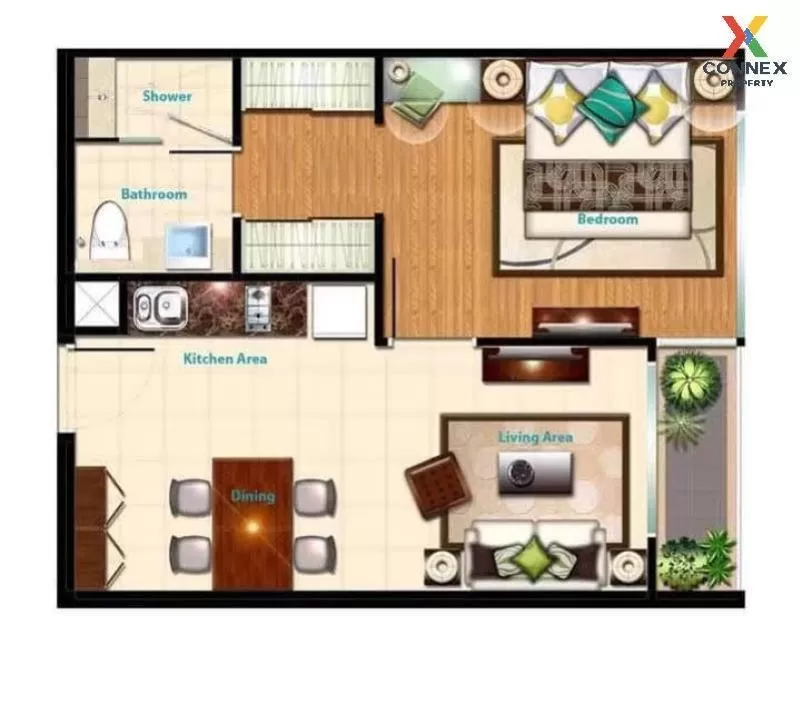 FOR RENT condo , The Clover Thonglor , Duplex , wide frontage , B