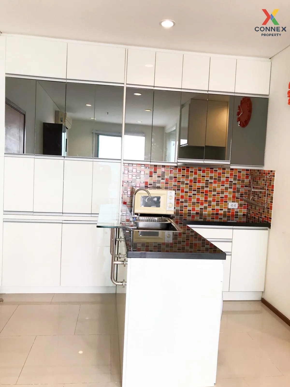 FOR RENT condo , Villa Sathorn , BTS-Krung Thon Buri , Khlong Ton