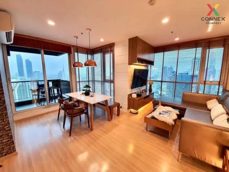 FOR RENT condo , RHYTHM Sathorn-Narathiwas , Duplex , wide fronta 1