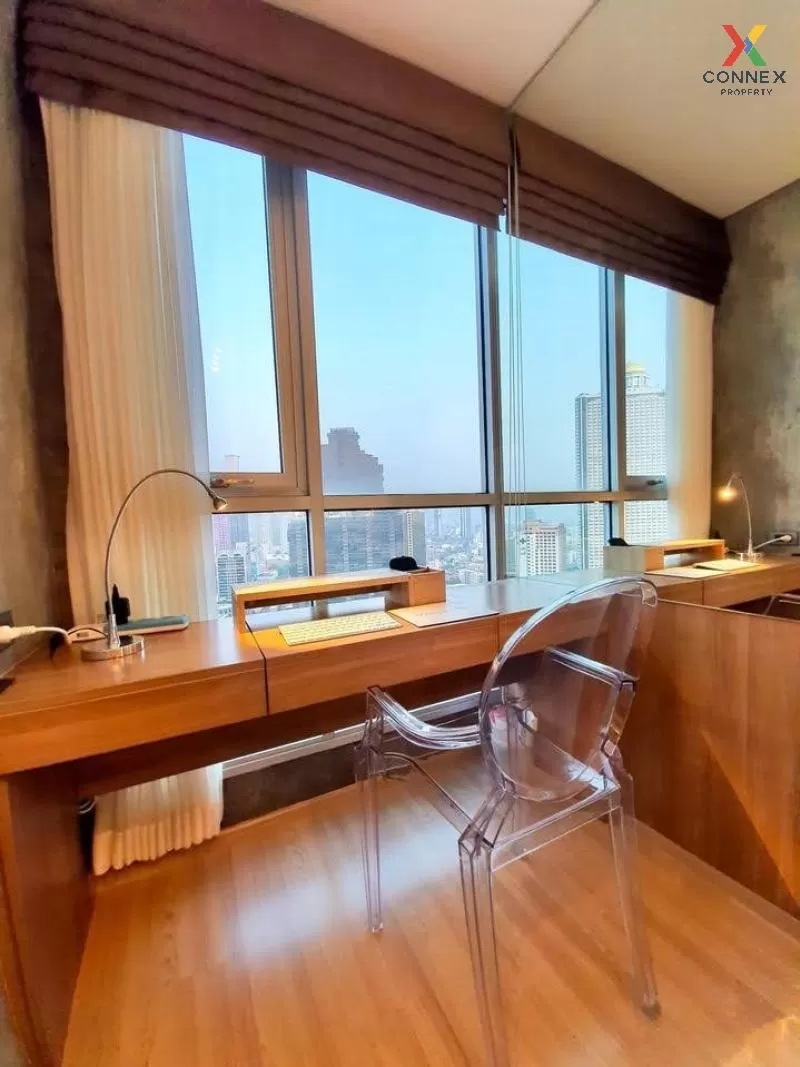FOR RENT condo , RHYTHM Sathorn-Narathiwas , Duplex , wide fronta